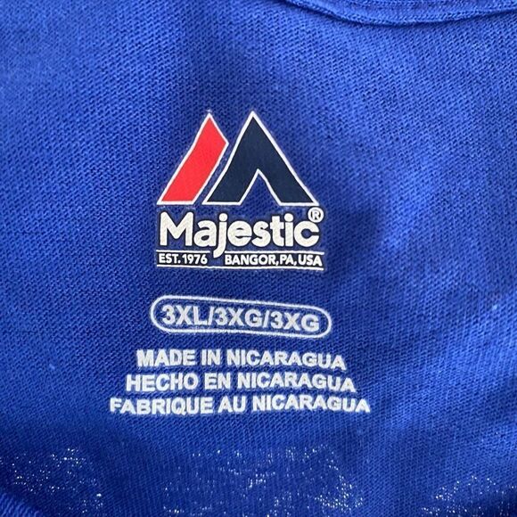 Dodgers Majestic Clayton Kershaw T-Shirt Jersey size 3XL New with tags king kers - Picture 7 of 9